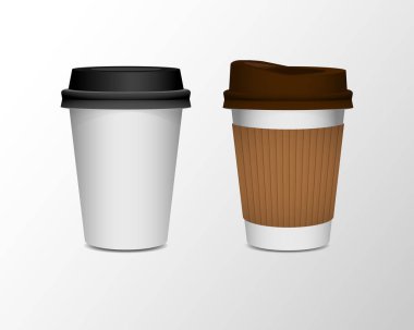 coffee cup product mock up clipart