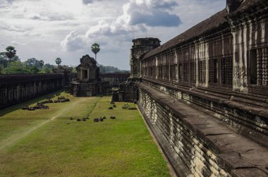 Angkor Wat - Khmer tapınağı Siem Reap ilinde, Kamboçya, Güneydoğu Asya. UNESCO Dünya Mirası Alanı.