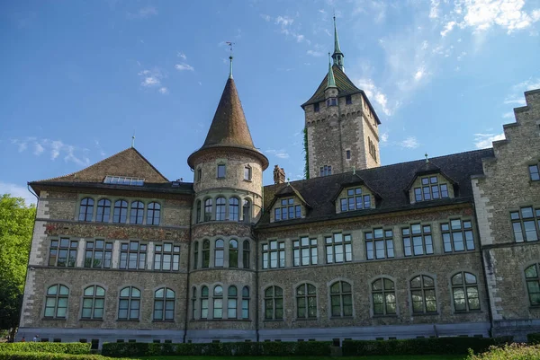 Zürih, İsviçre İsviçre Ulusal Müzesi (Landesmuseum) görünümünü
