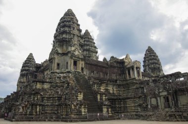 Angkor Wat - Khmer tapınağı Siem Reap ilinde, Kamboçya, Güneydoğu Asya. UNESCO Dünya Mirası Alanı.