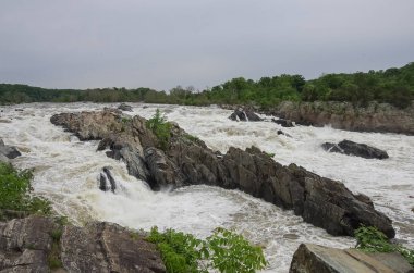 Potomac nehri, Great Falls State Park, Virginia