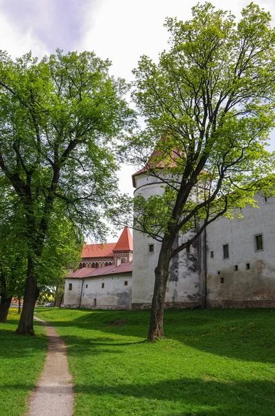 Il castello di Thokoly a Kezmarok, città medievale in Slovacchia . — Foto Stock