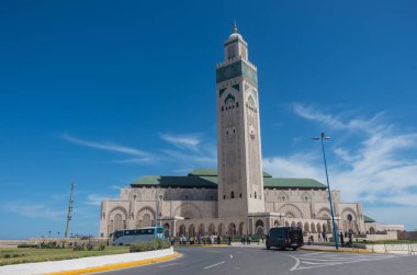 Hassan II Mosque Casablanca, Morocco clipart