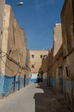 Eski Fez El Bali Medina (Old Town) Fez, Fas sokak görünümü