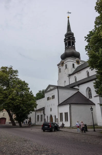 St Mary's Cathedral (Dome Church) on Toompea Hill in old Tallinn, Estonia — Stock Photo, Image