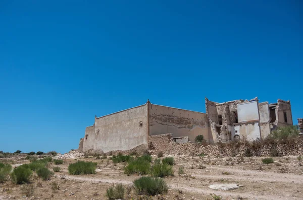 Ruinerna av Dar Caid Hadji befäst stad nära Essaouira, Marocko — Stockfoto