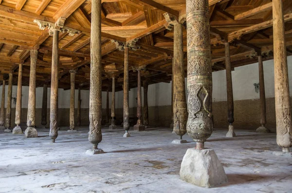 Juma Camii Hiva, Özbekistan'a iç. — Stok fotoğraf