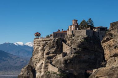Meteora manastırda Varlaam kayalar, 