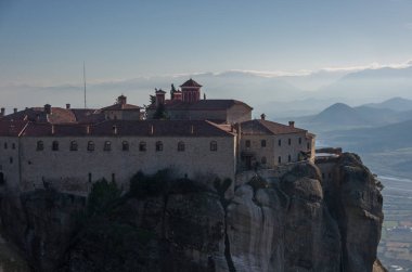 St Stefan manastırda Meteora kayalar, 