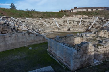 Larissa (orta Yunanistan Yunan şehir antik amfitiyatro)