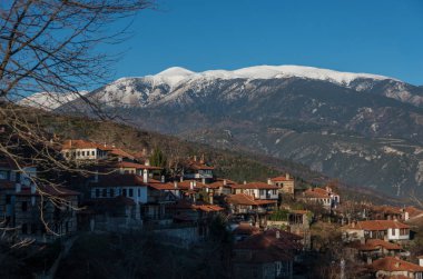 Palaios Panteleimonas Köyü Leptokaria bölgesinde Yunanistan