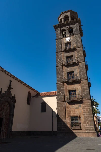 Campanario de la Iglesia La Concepción en San Cristóbal de La Laguna. Islas Canarias —  Fotos de Stock