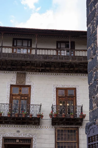 Dům Balkónů Casa Los Balcones Orotavě Ostrov Tenerife — Stock fotografie