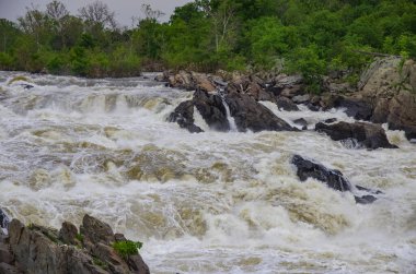 Potomac nehri, Great Falls State Park, Virginia