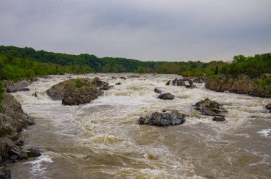 Potomac nehri, Great Falls State Park, Virginia