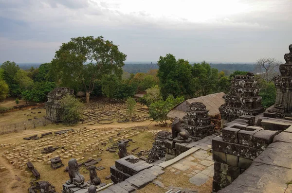 Angkor Wat Kamboçya Daki Antik Tapınak Phnom Bakheng — Stok fotoğraf
