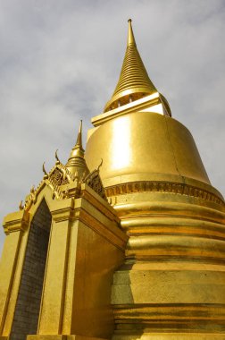Phra Siratana Chedi, Wat Phra Kaew, Bangkok, Tayland.