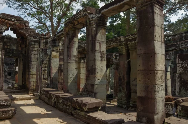 Templo Banteay Kdei Parque Arqueológico Angkor Siam Reap Camboja — Fotografia de Stock