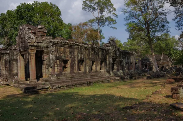 Ruínas Templo Prohm Angkor Wat Camboja — Fotografia de Stock