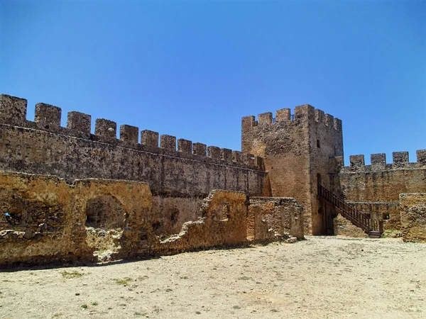 Ruins of old town in Greece - archaeological excavation — Stock Photo, Image