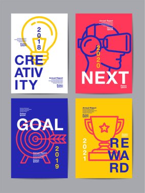 Faaliyet Raporu 2018, gelecek, iş, şablon düzeni tasarımı, co