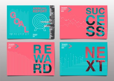 kapak broşür tasarım şablonu, faaliyet raporu, el ilanı, düz des