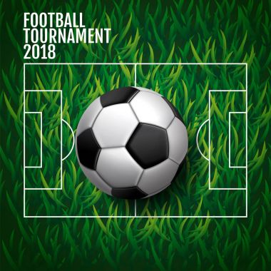 Futbol Turnuvası, futbol, Kupası, yeşil alan, tasarım arka plan