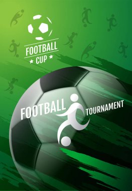 Şablon spor düzen tasarımı, düz tasarımı, grafik illüstrasyon,