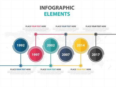 İş Infographic zaman çizelgesi işlem şablonu, renkli afiş metin kutusu desgin sunu, sunum için iş akışı diyagramı çizmek için