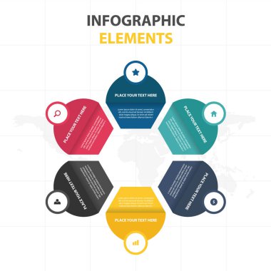 İş Infographic zaman çizelgesi işlem şablonu, renkli afiş metin kutusu desgin sunu, sunum için iş akışı diyagramı çizmek için