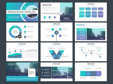 Paket Infographic öğeleri sunum şablonu. iş faaliyet raporu, broşür, broşür, reklam afiş, Kurumsal Pazarlama afiş