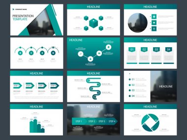 Paket Infographic öğeleri sunum şablonu. iş faaliyet raporu, broşür, broşür, reklam afiş, Kurumsal Pazarlama afiş