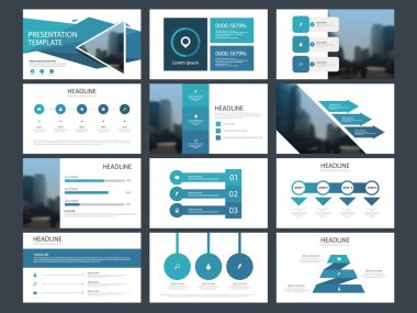 Paket Infographic öğeleri sunum şablonu. iş faaliyet raporu, broşür, broşür, reklam afiş, Kurumsal Pazarlama afiş