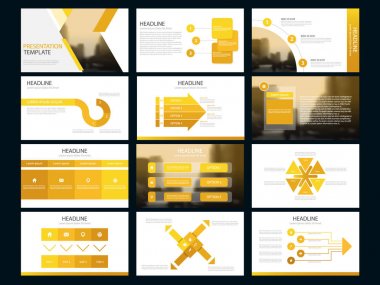 Paket Infographic öğeleri sunum şablonu. iş faaliyet raporu, broşür, broşür, reklam afiş, Kurumsal Pazarlama afiş