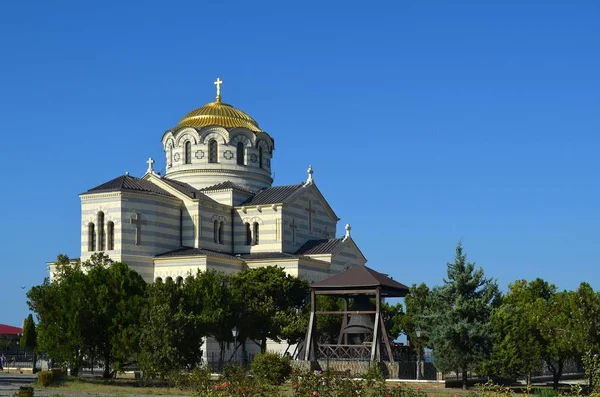 Catedral San Vladimir Chersonesos Crimea — Foto de Stock