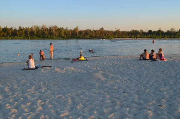 Rusya'da Don Nehri'nin yaz tatili.