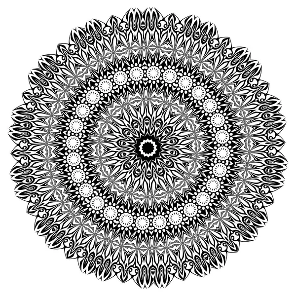 Mandala. Éléments décoratifs ethniques. Éléments décoratifs vintage. Illustration de motifs orientaux. Islam, arabe, indien, turc, pakistan motifs chinois ottoman — Image vectorielle