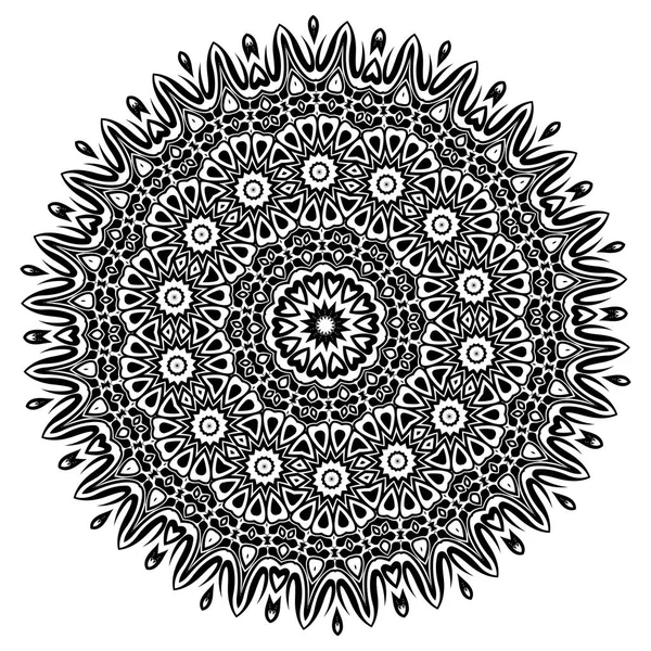 Mandala. Etnik dekoratif öğeler. Vintage dekoratif öğeler. Oryantal desen illüstrasyon. Islam, Arapça, Hint, Türk, pakistan Çin Osmanlı motifleri