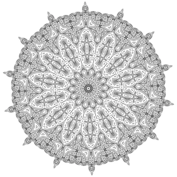 Mandala. Éléments décoratifs ethniques. Éléments décoratifs vintage. Illustration de motifs orientaux. Islam, arabe, indien, turc, pakistan motifs chinois ottoman — Image vectorielle