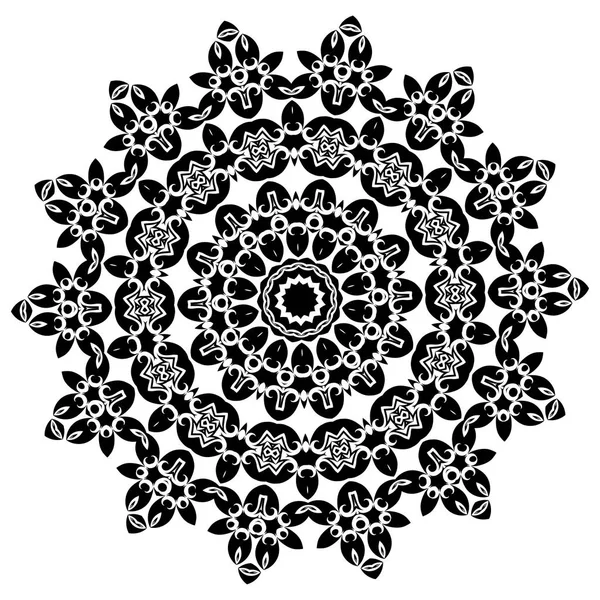 Mandala. Éléments décoratifs ethniques. Éléments décoratifs vintage. Illustration de motifs orientaux. Islam, arabe, indien, turc, pakistan motifs chinois ottoman — Image vectorielle