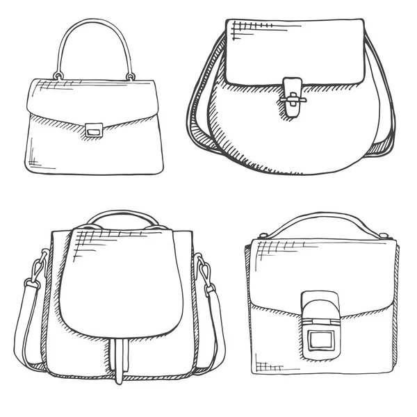 Set of bags. Different shapes of bag — Stock Vector © iliveinoctober