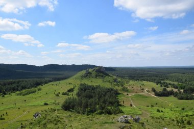 Lipowki dağın içinde Çestohova, Polonya yakınındaki Olsztyn.