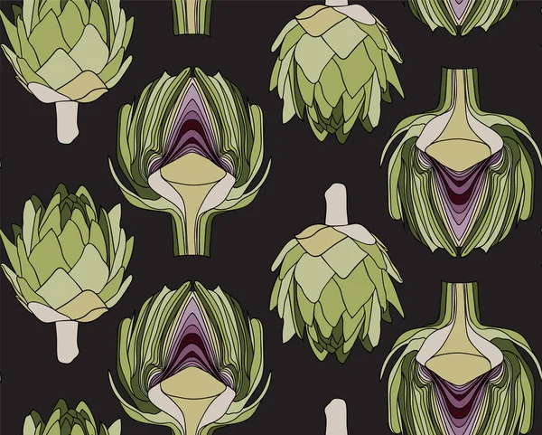 Enginar sembolü ile Seamless Modeli.