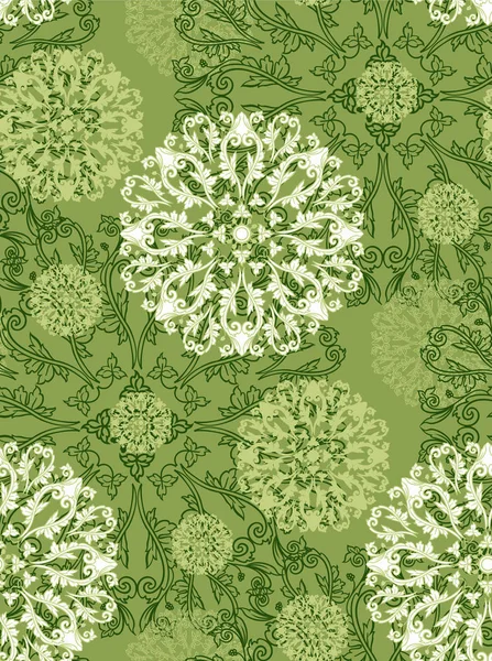 Radyal desen bitki elemanları.