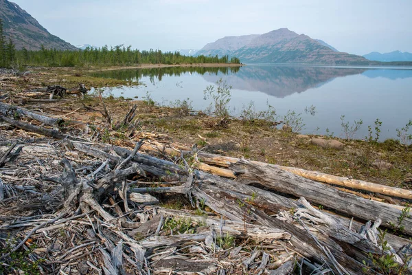 Rusya 'nın Sibirya bölgesindeki Krasnoyarsk bölgesindeki Putorana platosuna yaz aylarında seyahat edin.