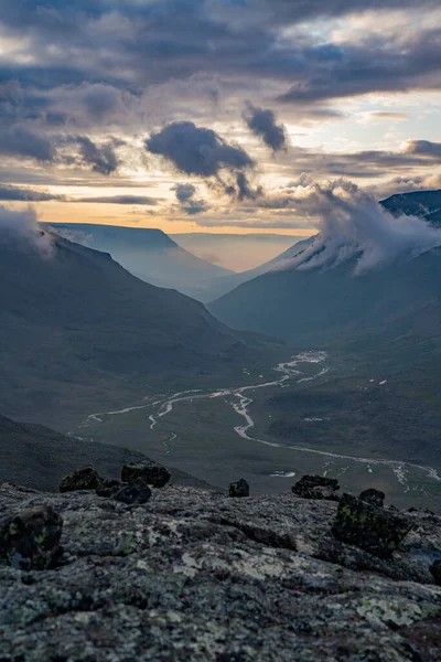 Sommer Auf Das Putorana Plateau Der Region Krasnojarsk Sibirien Russland — Stockfoto