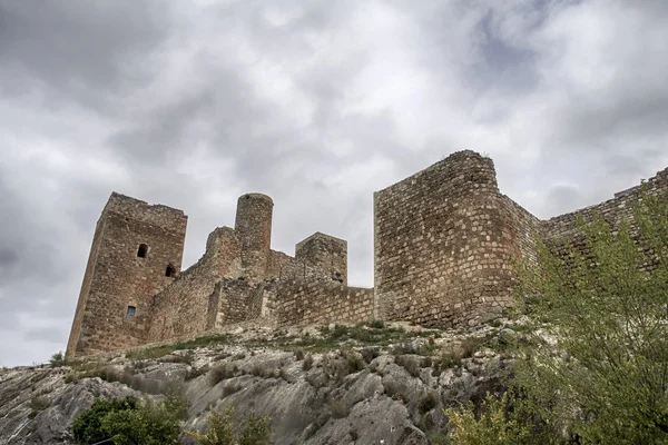 Velho Castelo Guardia Jaen Andaluzia — Fotografia de Stock