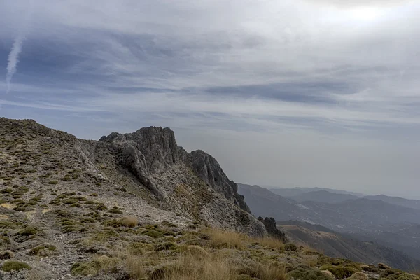 Naturpark Sierras Tejeda Almijara Alhama Andalusien - Stock-foto