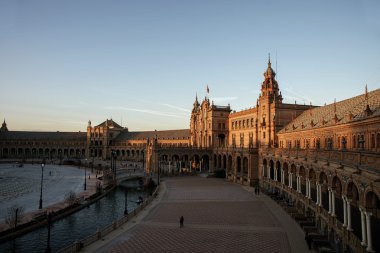 Güzel kare İspanya'nın Seville, İspanya
