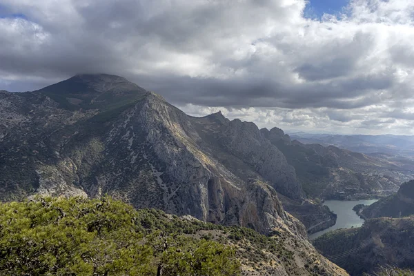 Los Gaitanes Ardales Andalúzia Természeti — Stock Fotó